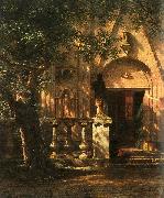 Bierstadt, Albert Sunlight and Shadow oil